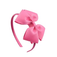 Headband Anak Minimalis Modern Berbahan Kain Rajut dengan Pita, Terlaris Antar Negara, untuk Pertunjukan Hari Anak