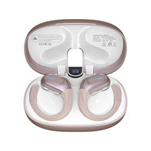 Bsinfen Sports Earphones <b>Bluetooth</b> 5.4 IPX5 Waterproof Touch Control Dynamic <b>Microphone</b> Type C Charging Long Battery Life - Product Image 5