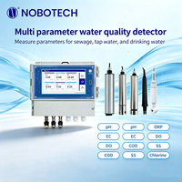 Analyseur automatique en ligne multiparamètres de la qualité de l'eau, COD, NH4, DO, SS, pour la surveillance des eaux usées