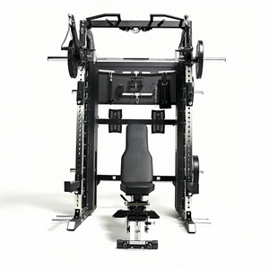 Equipo de Gimnasio Multifuncional Todo en Uno, Máquina Smith con Cable Cruzado para Entrenamiento Físico Comercial - Product Image 1