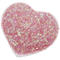 Super qualité 500g pailles souples Tube perles en vrac paillettes irisées pour Slime Kit accessoires nouveauté cadeaux BinSu perles