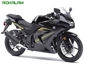 ชุดแฟริ่งสีดำสำหรับ ZX250 EX250เหมาะสำหรับคาวาซากินินจา EX250R <span class=keywords><strong>250</strong></span> 2008 2009 2010 2011 <span class=keywords><strong>2012</strong></span>กำหนดได้เอง - Product Image 1