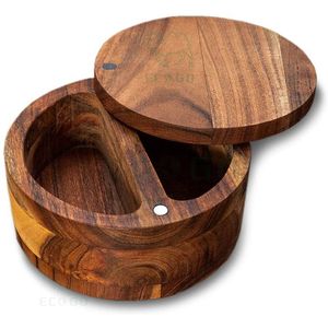 Boîte à sel étanche à l'humidité avec couvercle amovible Organisateur de boîte à épices Boîte à épices ronde de conception originale - Product Image 1