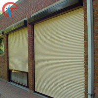 Volets roulants de sécurité coupe-vent en aluminium