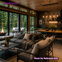 Maison conteneur facile à assembler avec auvent extensible – Cabane de vacances en montagne