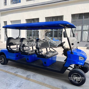 Voiturette de golf électrique 6 places de haute qualité, véhicule à énergie nouvelle, sièges confortables, voiturette de golf de luxe, pneus durables - Product Image 3