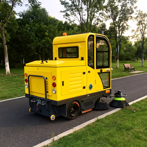 공장 직접 공급, 맞춤형 도시 주요 도로에 적합한 신에너지 순수 전기 도로 스위퍼 - Product Image 4