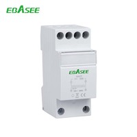Transformador de timbre de anillo para riel DIN EBASEE 24VA 20VA 15VA AC 230V 220V 8V 12V 24V