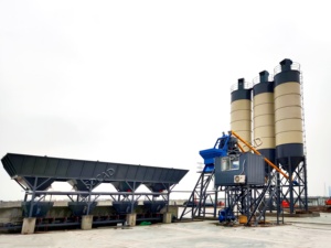 Planta Mezcladora de Concreto Estacionaria, Suministro Directo, Elevador de Cangilones para Fábrica de Bloques Prefabricados y Pavimentación, Capacidad de 60-90m3/h - Product Image 6