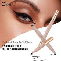 Crayon Eyeliner 3-en-1 Marque Blanche Imperméable Anti-Bavures Hautement Pigmenté Séchage Rapide Lissant Longue Tenue pour Usage Quotidien