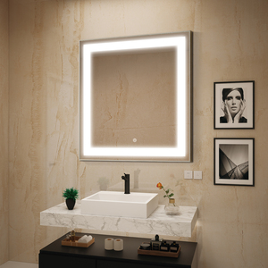 Miroir LED anti-buée de décoration Miroir lumineux intelligent pour salle de bain avec capteur tactile Miroir lumineux - Product Image 6