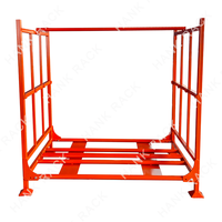 Étagère empilable pliable en acier |   Étagère de rangement pliable et empilable |   Étagère industrielle robuste, protection contre la corrosion pour
