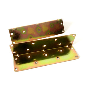 Plaques d'angle en fer pour cheveux de lit, 145 mm, accessoires de fixation pour lit - Product Image 3