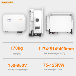 Inversor Híbrido Trifásico de Alta Tensión 50Kva 80Kw 100Kw 125Kw 150Kva de Onda Sinusoidal Pura Fuera de Red con MPPT - Product Image 2