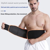 Ceinture abdominale réglable de type corset pour le sport Ceinture flexible anti-transpiration pour la course à pied Fonction d'échauffement et de perte de poids