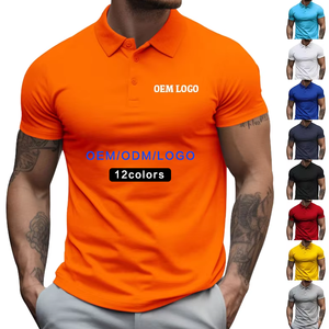 Peso massimo <span class=keywords><strong>uomo</strong></span> in pelle scamosciata stampa per <span class=keywords><strong>Polo</strong></span> t-shirt a maglia larga manica corta con motivo solido personalizzato stampato per <span class=keywords><strong>Polo</strong></span> Long Le - Product Image 1