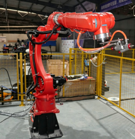 Robot Industrial Inteligente de 6 Ejes para Pintura por Pulverización, Sin Programa, Motor PLC, Engranaje de Alta Precisión, Brazo de Recubrimiento de 1500 mm y 10 kg