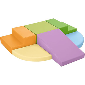 Structure de jeu d'escalade et d'éveil en mousse <span class=keywords><strong>pour</strong></span> bébés et tout-petits en similicuir souple, <span class=keywords><strong>pour</strong></span> activités intérieures d'escalade et de ramper - Product Image 3