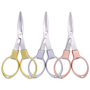 Lubanzuo Fishing Line Scissors Stainless Steel Folding Mini Travel Scissors For Outdoor Use - Product Image 2