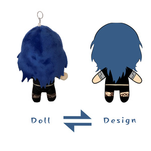 Adorables Peluches Personalizados de <span class=keywords><strong>Manga</strong></span>, Muñecos de Peluche con Llavero Personalizados, Muñecos de Peluche Pequeños con Llavero, Personalización para Regalos Artesanales - Product Image 2