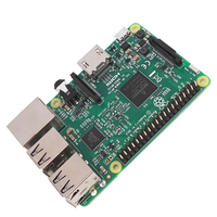 Placas de Desarrollo Originales Raspberry Pi 3b 3 B, CPU de 1.4GHz, 512MB de RAM, WIFI, Raspberry Pi 3 Modelo B