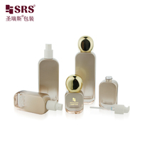 Bouteilles de lotion en verre avec pompe, décoration de luxe, 20 ml, 30 ml, 50 ml, 100 ml, 120 ml