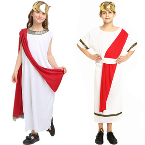 <span class=keywords><strong>Disfraz</strong></span> de Cosplay para Fiesta de Carnaval de Halloween, Traje de Mono de Dios y Diosa Romano <span class=keywords><strong>Griego</strong></span> para Niños, Poliéster - Product Image 5