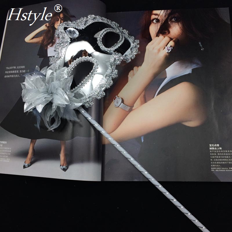 ベネチアンマスカレードカーニバルパーティーハンドヘルドマスカレード