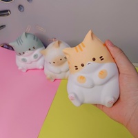 Jouet de décompression personnalisé en mousse PU pour chaton, jouet moussant de décompression anti-stress Squishy Fidget Toys