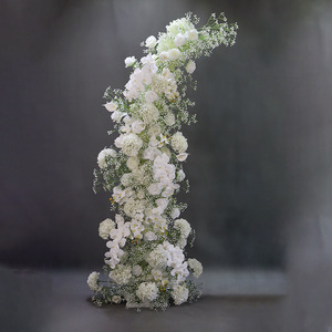 <span class=keywords><strong>Arche</strong></span> de mariage en <span class=keywords><strong>fer</strong></span> <span class=keywords><strong>forgé</strong></span> de style moderne, toile de fond extérieure pour mariée, décoration intérieure, provenance Chine - Product Image 3