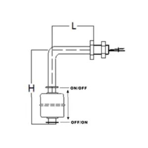 Interruptor de Sensor de nivel de agua flotante magnético, controlador de nivel de líquido de plástico para bomba de tanque, uso Industrial de acuario - Product Image 3