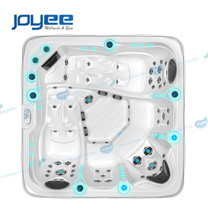 JOYEE Miglior Design Più Venduta Vasca Idromassaggio da Esterno Acrilico Aristech Importato Fornitore Fabbrica Cinese di Vasche Idromassaggio SPA Jacuzzi Economiche - Product Image 2