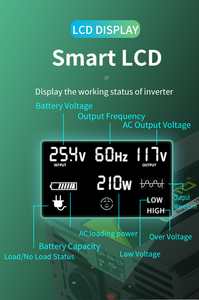Nuovo arrivo inverter solare <span class=keywords><strong>grande</strong></span> inverter 6000w continuo 12000 watt picco inverter - Product Image 5