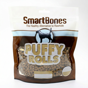 ขนมสุนัข SmartBones Puffy Rolls บรรจุภัณฑ์แบบซองตั้งได้ เกรดอาหาร - Product Image 1