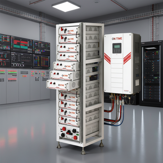 Industrial Solar Energy Storage System 75kWh 100kWh 200kWh 300kWh Hybrid Inverter Lithium Ion Battery off Grid Battery Storage