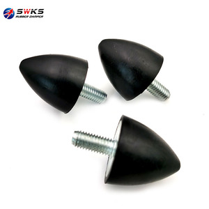M8 cono de golpe para parachoques de goma pies goma amortiguador de amortiguación de los pies - Product Image 5