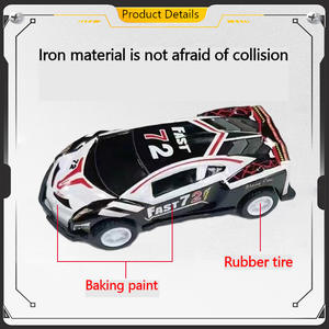 Mainan Diecast, mainan mobil logam skala Mini 6.8CM harga 258, Model truk kecil Super Sport, hadiah anak-anak - Product Image 2