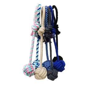 Limpiar y ejercitar los dientes de un perro Reduce enfermedades como el cálculo dental Mantener la salud bucal Cuerda de algodón para mascotas - Product Image 2