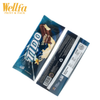 Prix d'usine personnalisé imprimé feuille de chocolat barre de crème glacée emballages en plastique rouleau Film pochette Popsicle sac d'emballage