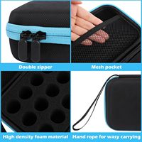 Étui rigide en EVA personnalisé pour 9 flacons d'insuline, organisateur de rangement pour voyage, compatible réfrigérateur