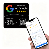 Acryl NFC Mitgliedskarte mit Individuellem Logo-Druck, Wasserfest, NTAG213 Chip, RFID 13,56MHz Zugangskontrolle