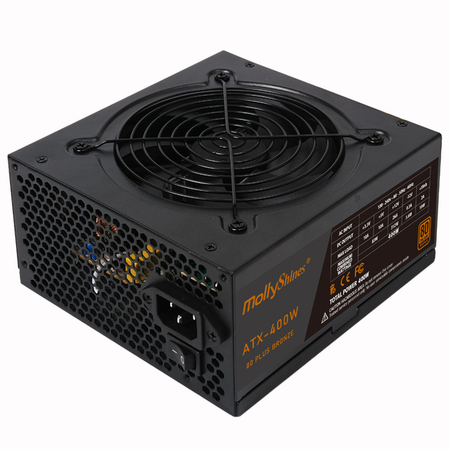 ATX Computer PSU 300W 400 W 500 W 50Hz Computer Power Supply with 12cm Fan PSU Desktop Switching Power Supply