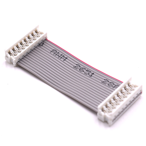 FFC 6/10/14/16/20/64P çift uçlu kablo AVR bağlantı tel işleme özel FC gri düz kablo - Product Image 3
