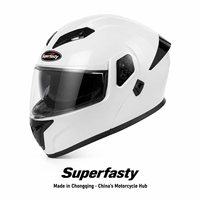 Équipement de protection pour moto de haute qualité, certifié DOT, casques de moto personnalisés, casque intégral pour les déplacements urbains quotidiens