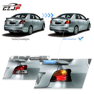 Feux arrière à LED avec clignotant ambré pour Vios <span class=keywords><strong>Yaris</strong></span> 2Th Gen Ncp93 <span class=keywords><strong>Sedan</strong></span> <span class=keywords><strong>2005</strong></span> 2006 2007 2008 2009 2010 2011 2012 2013 - Product Image 5