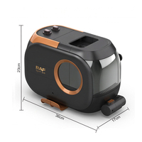 Nettoyeur de tissus d'ameublement RAF R.8727 400W 230V avec réservoir d'eau propre de 1,2L, aspiration puissante, rangement du câble pour le nettoyage des canapés, tapis et voitures