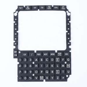 Claviers personnalisés en caoutchouc de silicone de qualité alimentaire, boutons étanches et durables, OEM ODM électronique sérigraphié certifié ISO9001 - Product Image 1