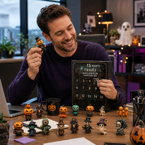 Caja Sorpresa con Figuras Coleccionables en Miniatura, Calendario de Adviento con <span class=keywords><strong>31</strong></span> Días de Cuenta Regresiva, Set de Regalo - Product Image 3