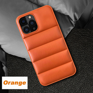 Fundas de teléfono personalizadas TPU Down Jacket <span class=keywords><strong>Puffer</strong></span> para iPhone 11 13 14 15 16 17 Pro Max - Product Image 2