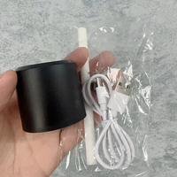 Diffuseur d'arômes en métal à filetage 28 mm, tête de pulvérisation, rechargeable par USB, sans eau, pour huiles essentielles, évaporation naturelle, portable, intelligent, pour voiture